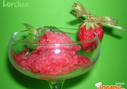 Рецепт: "Клубничный граните"