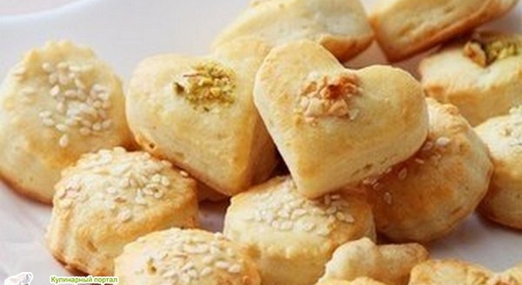 Сырное печенье (французский рецепт)