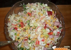 Рецепт: Разноцветное чудо