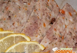 Мясной рулет "Мулен Руж" (рецепт для ветчинницы)