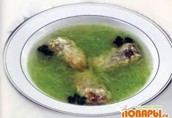 Щи из свежей капусты с рыбой