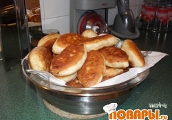 Рецепт: Пирожки из заварного теста