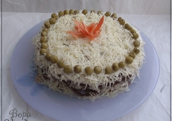 Рецепт: Печеночный торт