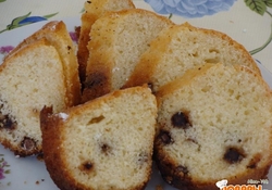 Рецепт: Кекс с шоколадной крошкой