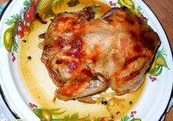 Рецепт: Курица гриль под особым соусом