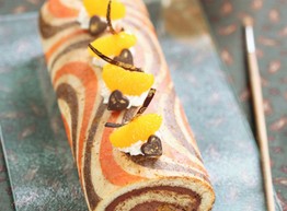 Как легко испечь рулет с рисунком и/или надписью