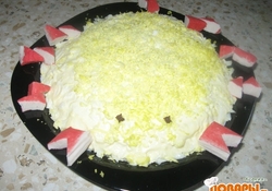 Рецепт: Салат "Краб-Крабыч"