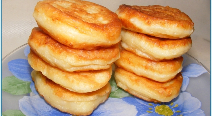 Оладьи с брынзой