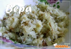 Рецепт: Салат из кольраби