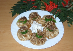 Рецепт: Блиночки "Лесное наслаждение"