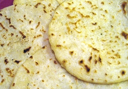 Рецепт: Лепешка кукурузная