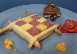 Рецепт: Тарталетки «Квадрат Ло Шу»