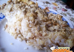 Рецепт: Запеканка из цельного риса