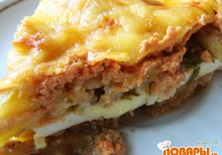 Рецепт: Кабачковая запеканка