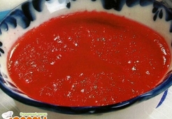 Манная каша с клюквой