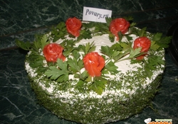 Рецепт: Закусочный торт 