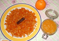 Рецепт: Апельсиновое повидло и цукаты