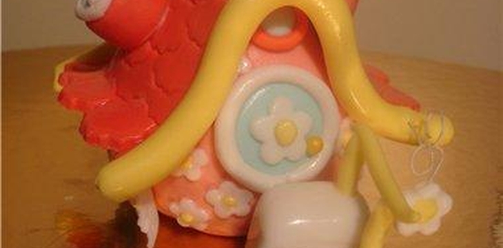 Шаг №1 Смешарики. Домик Нюши от Ksenechka