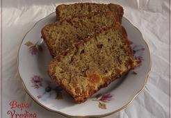 Апельсиновый кекс с заливкой