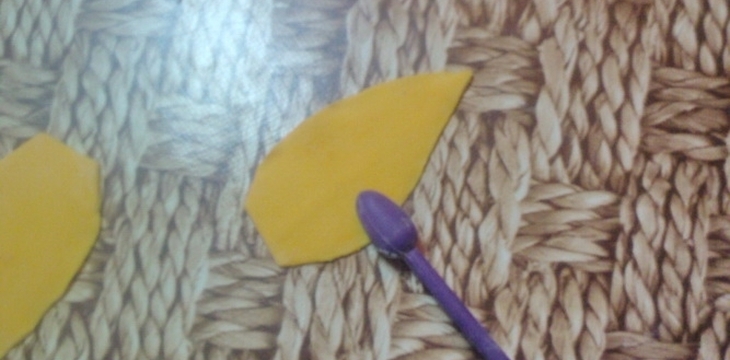 Шаг №5 МК Торт Фея на подсолнухе от alizka