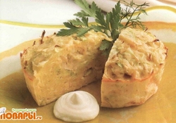 Рецепт: Манник капустный