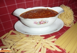 Рецепт: Томатный соус с фаршем