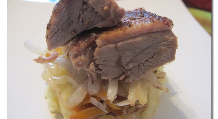 Пекинская утка с квашенной капустой