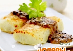 Рецепт: Картофельные зразы с грибами и луком
