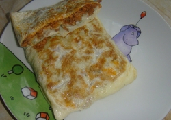 Рецепт: Яичные конвертики