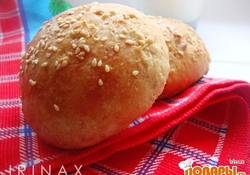Рецепт: Булочки овсяные