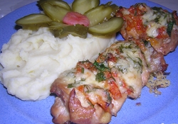 Рецепт: Курочка "Испаньола"