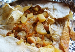 Пирог в лаваше