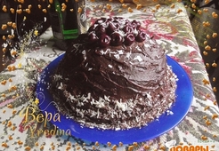 Торт " Черешня в шоколаде"