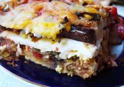 Рецепт: Запеканка из баклажан