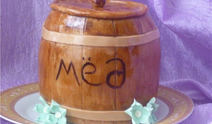 МК бочонок мёда от Лена-Леночка