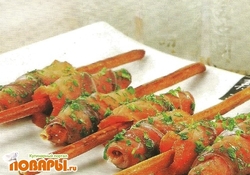 Рецепт: Лососевые палочки