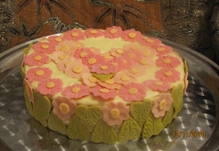 Торт «Наполеон» с клубникой