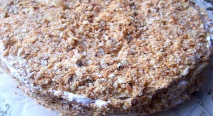 Торт слоеный