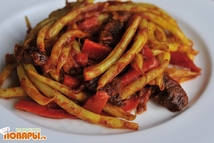 Шаг 5: Добавьте томатную пасту, все хорошо …