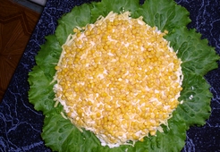 Салат "Подсолнух"