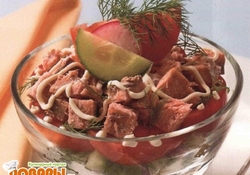 Рецепт: Салат "Весенний"