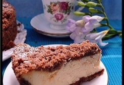 Творожник с шоколадом