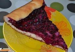 Черничный пирог