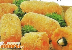 Рецепт: Крокеты из моркови