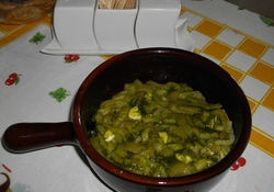 Рецепт: Закуска быстрая из баклажанов по-итальянски