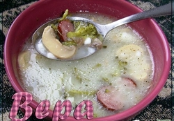 Рецепт: Суп с плавлеными сырками