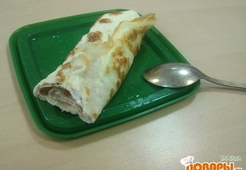 Блинчики с начинкой (диета Дюкан)