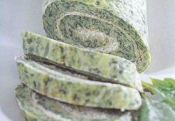 Сырный рулет с сельдереем  