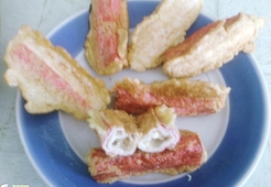 Фаршированные крабовые палочки