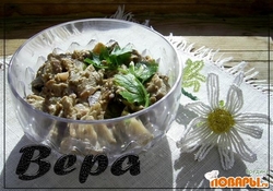 Рецепт: Закуска из баклажан "под грибы"